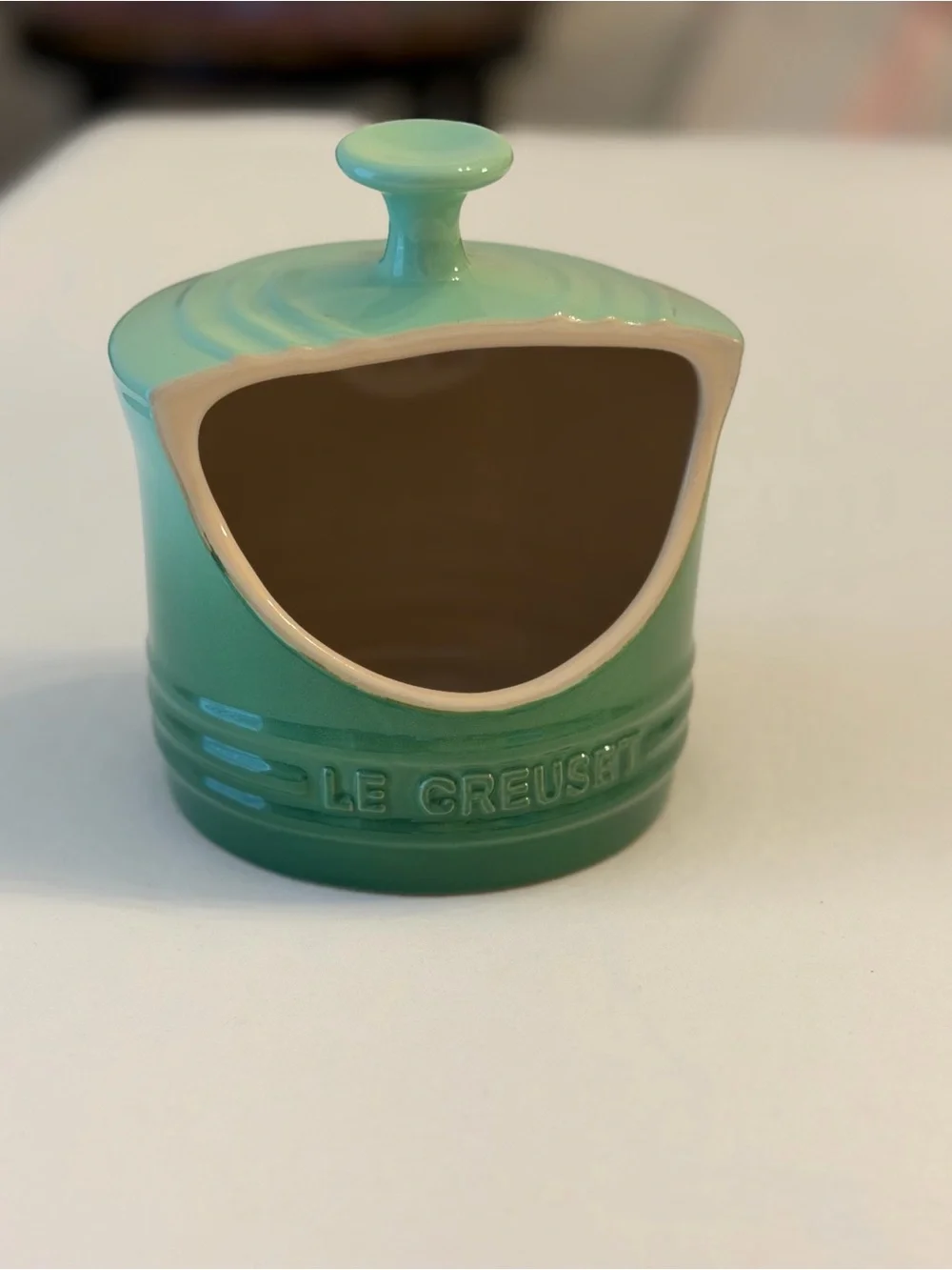 Le Creuset 10 oz Salt Crock in Green